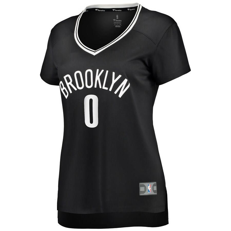 Brooklyn Nets David Nwaba Fanatics Branded Fast Break Player Icon Jersey Womens - Black | Ireland B1574A6