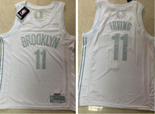 Brooklyn Nets #11 Kyrie Irving MVP Jersey White