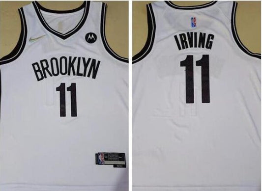 Brooklyn Nets #11 Kyrie Irving Fashion Jersey White