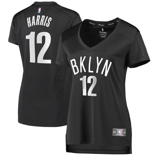 Brooklyn Nets Joe Harris Fanatics Branded Fast Break Player Statement Jersey Womens - Dark Grey | Ireland V5944N7