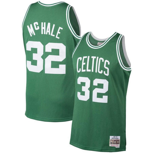 Boston Celtics Kevin McHale Mitchell and Ness 1985-86 Hardwood Classics Swingman Player Jersey Mens - Green | Ireland O4322D3