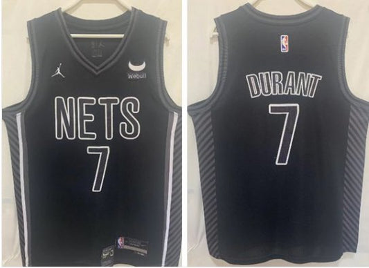 Brooklyn Nets #7 Kevin Durant 22-23 Jersey Black