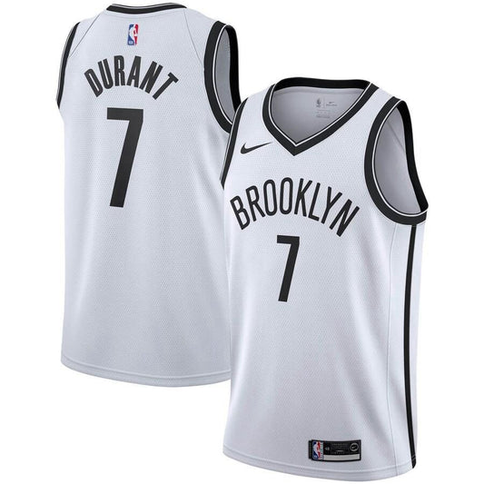 Brooklyn Nets Kevin Durant Nike 2019-2020 Swingman Association Jersey Mens - White | Ireland R8166G6