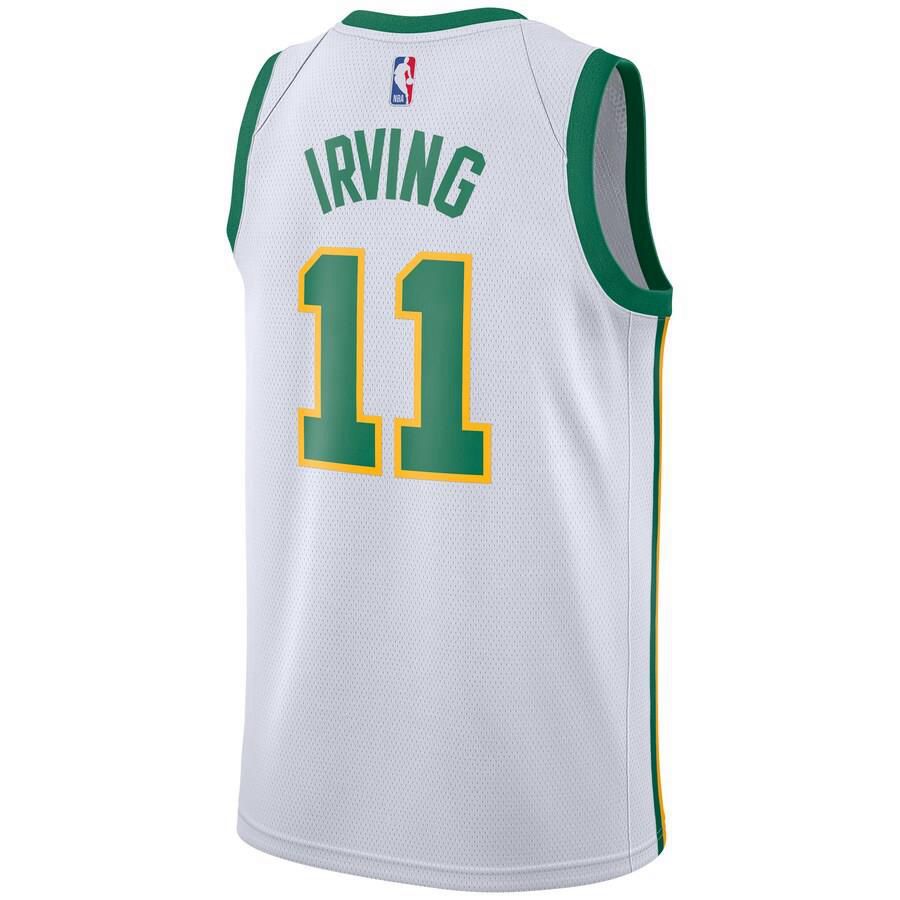 Boston Celtics Kyrie Irving Nike Swingman City Jersey Mens - White | Ireland T8974Q0