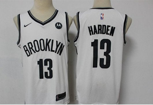Brooklyn Nets #13 James Harden Jersey White