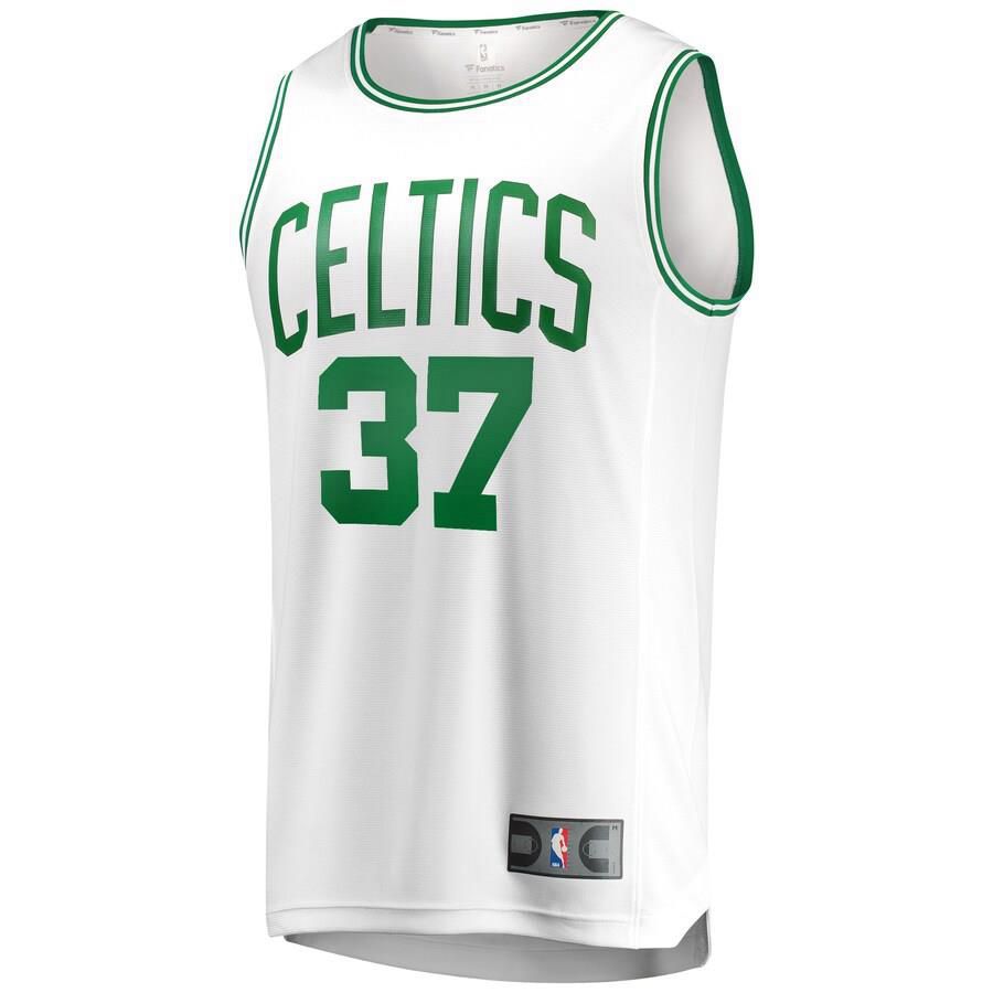 Boston Celtics Semi Ojeleye Fanatics Branded Replica Fast Break Player Association Jersey Mens - White | Ireland X1570O7