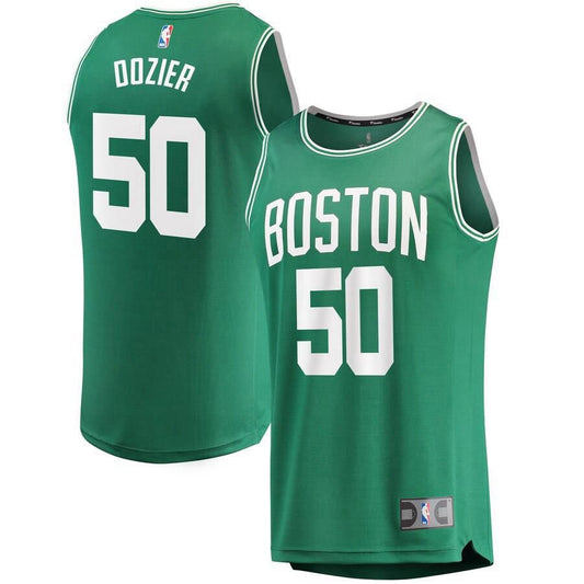 Boston Celtics P.J. Dozier Fanatics Branded Replica Fast Break Icon Jersey Mens - Green | Ireland M4638Z9
