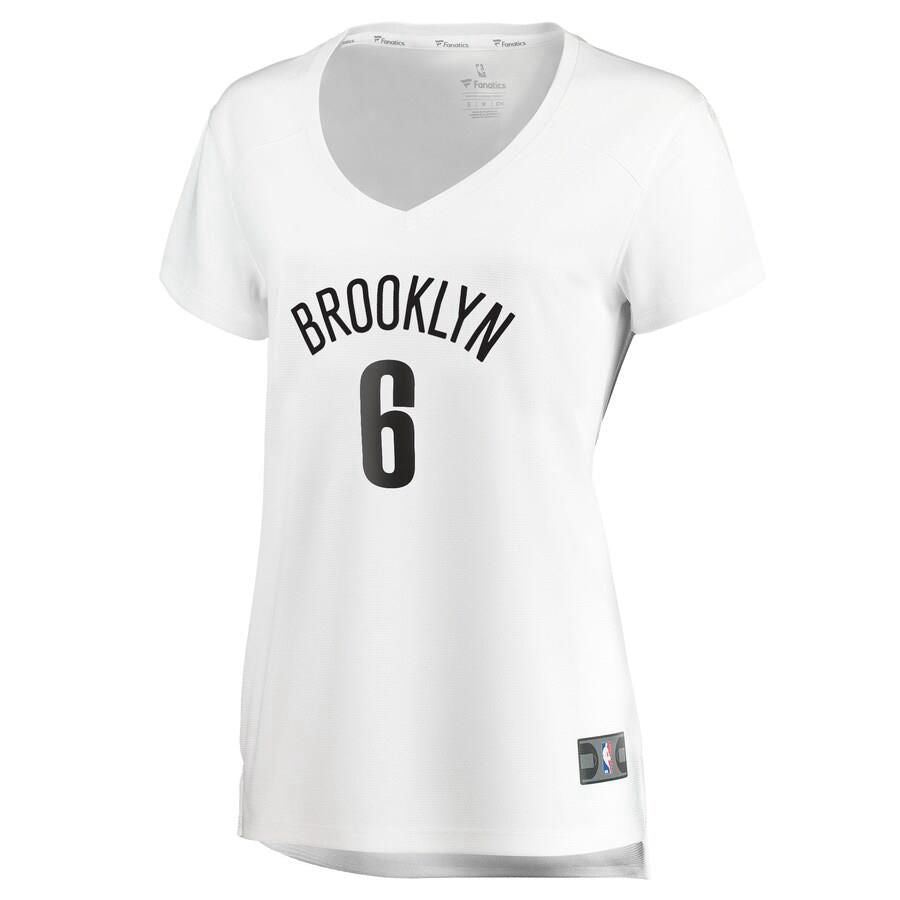 Brooklyn Nets DeAndre Jordan Fanatics Branded Replica Fast Break Association Jersey Womens - White | Ireland P3917O9