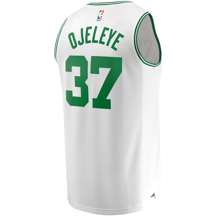 Boston Celtics Semi Ojeleye Fanatics Branded Replica Fast Break Player Association Jersey Mens - White | Ireland X1570O7